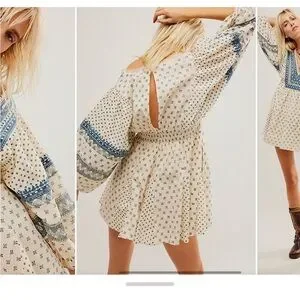 Free People Sweet Southwest Mini Dress XS